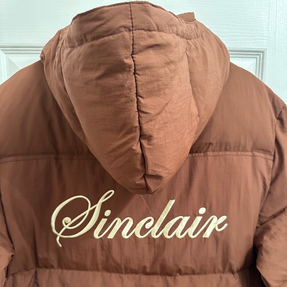 Sinclair Brown Puffer Script 2.0 Jacket - Picture 6 of 6